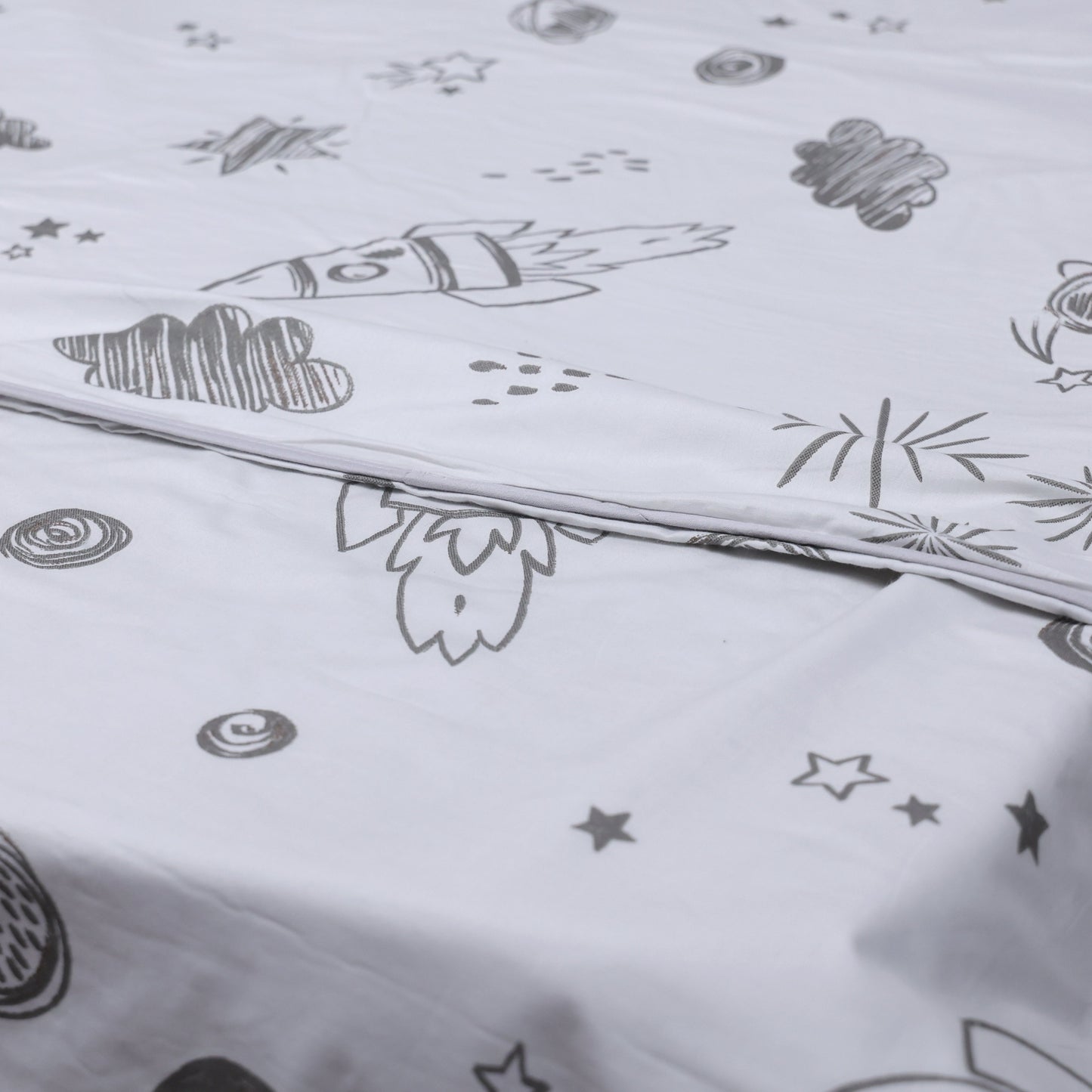 To The Moon And Beyond - Glow in The Dark Blanket