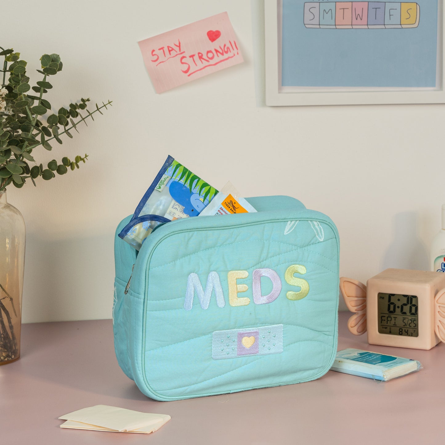 Little Keeper Pouch - Meds (Turquoise) (All Ages)