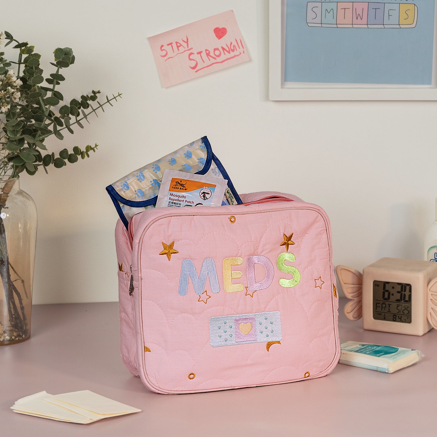 Little Keeper Pouch - Meds (Pink) (All Ages)