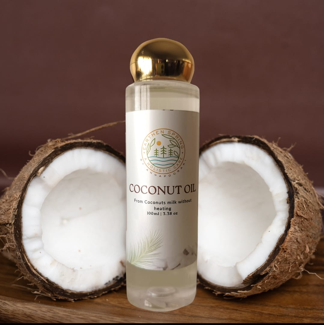 Earthen Spring Coconut Oil From Milk (All Ages)