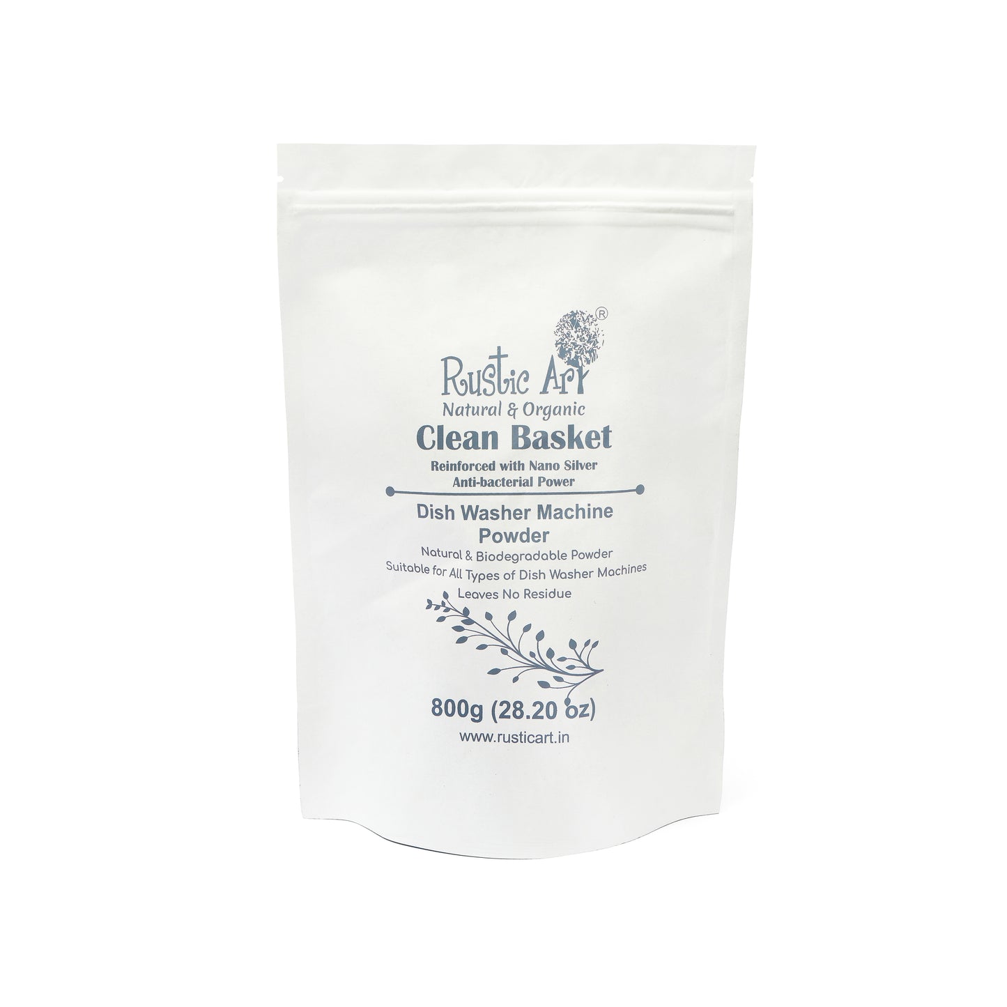 Rustic Art Clean Basket Machine Dish Washer Powder (800 g)