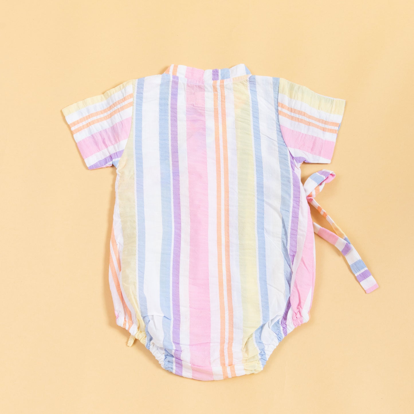 Rainbow Ribbons Kimono Romper (0-24 Months)