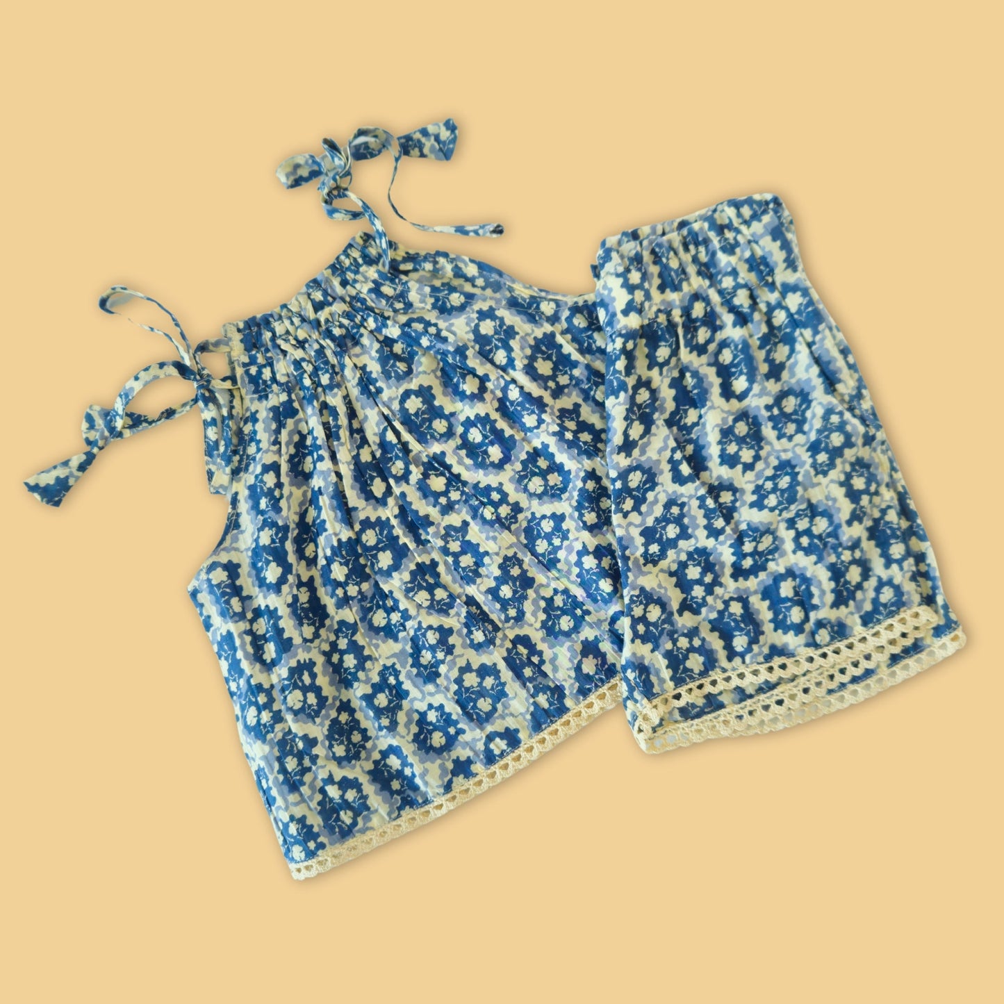 Indigo Bloom set Girls (0-5 Years)