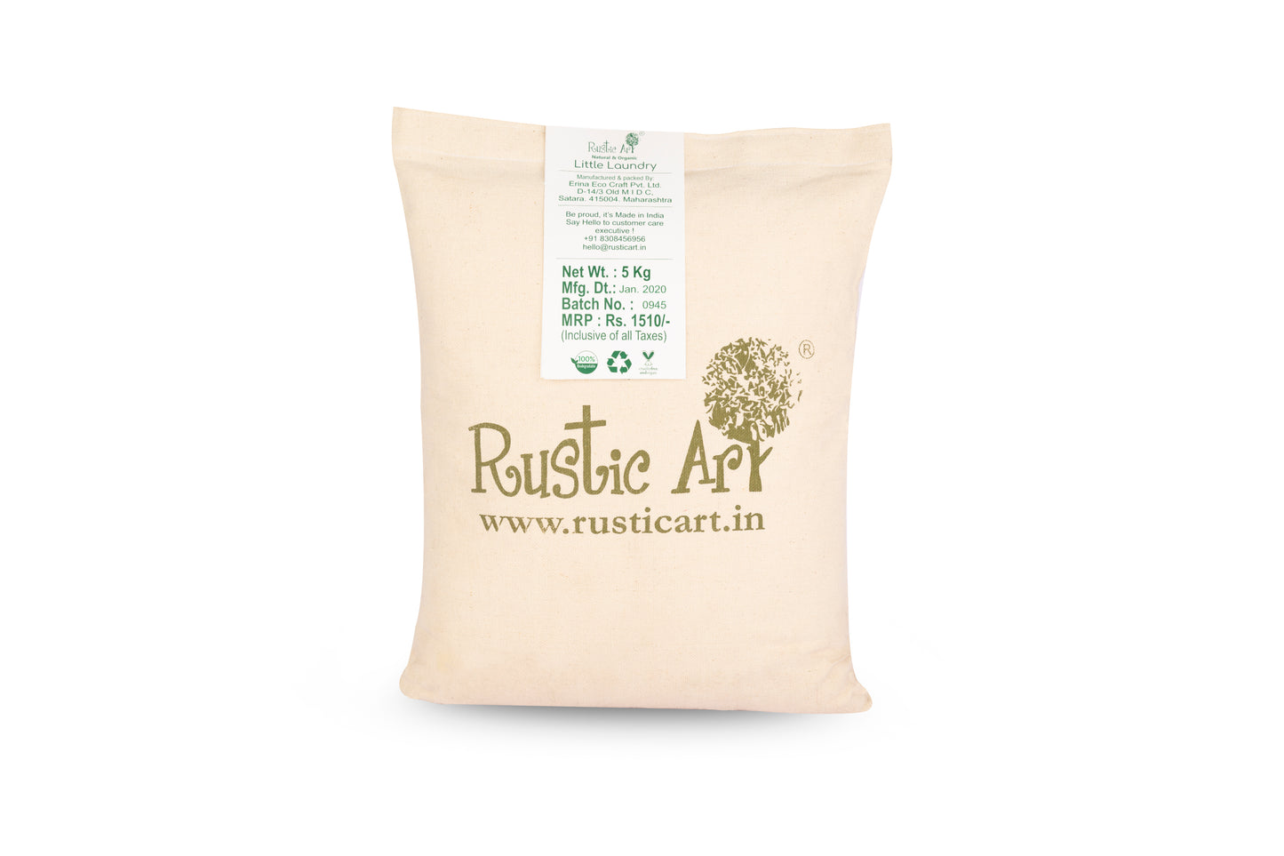 Rustic Art Natural Little Laundry for Babies & Kids(5 kg)