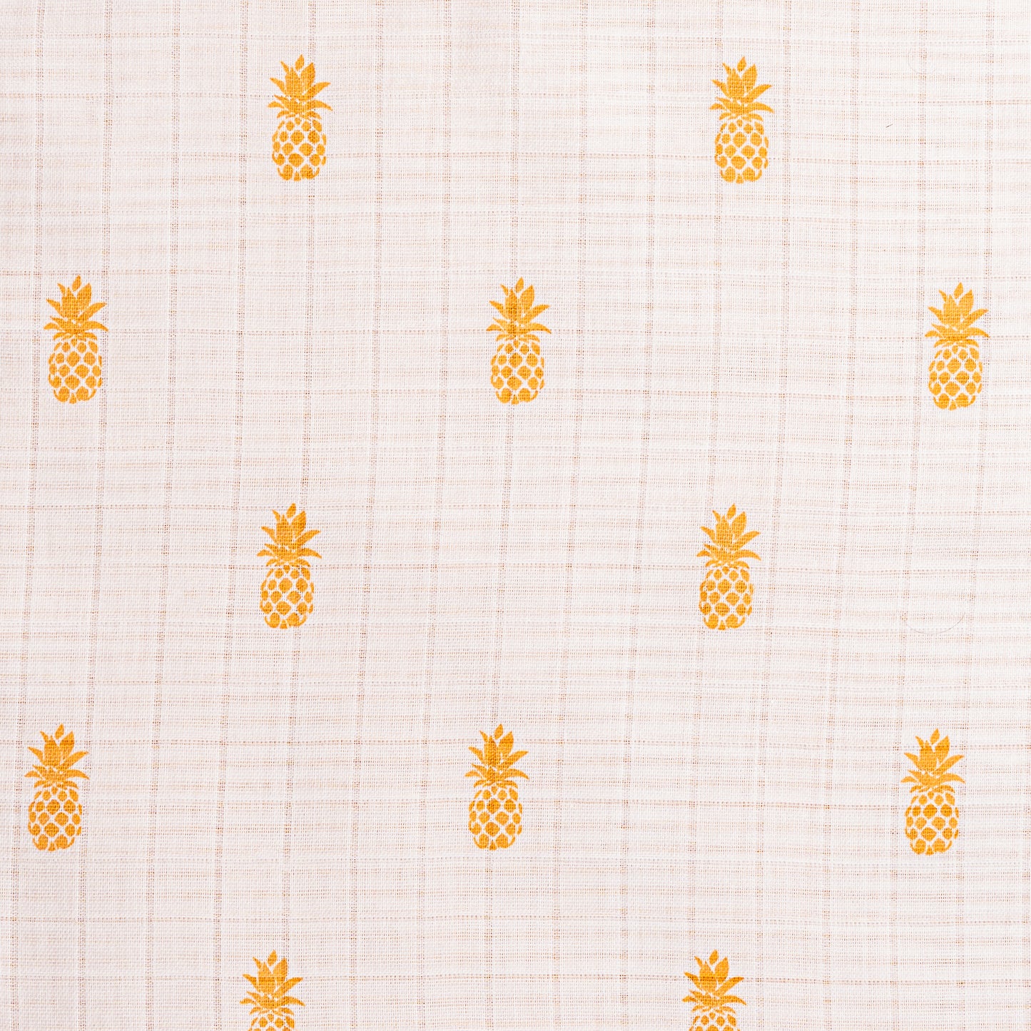 Organic Muslin Blanket - Pineapple