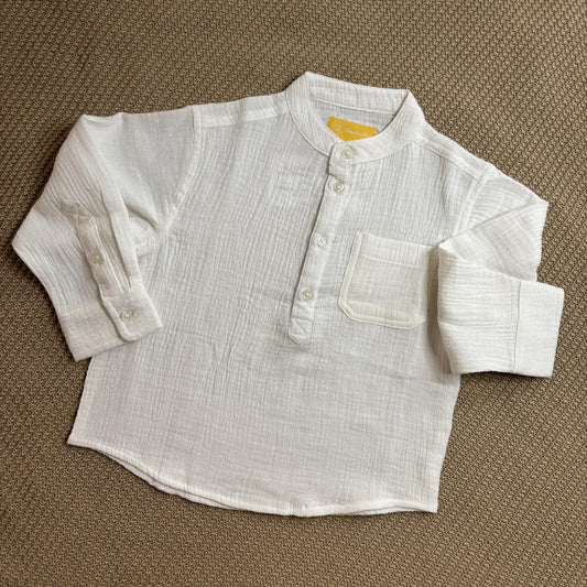 Full Sleeve Muslin Cotton Shirt