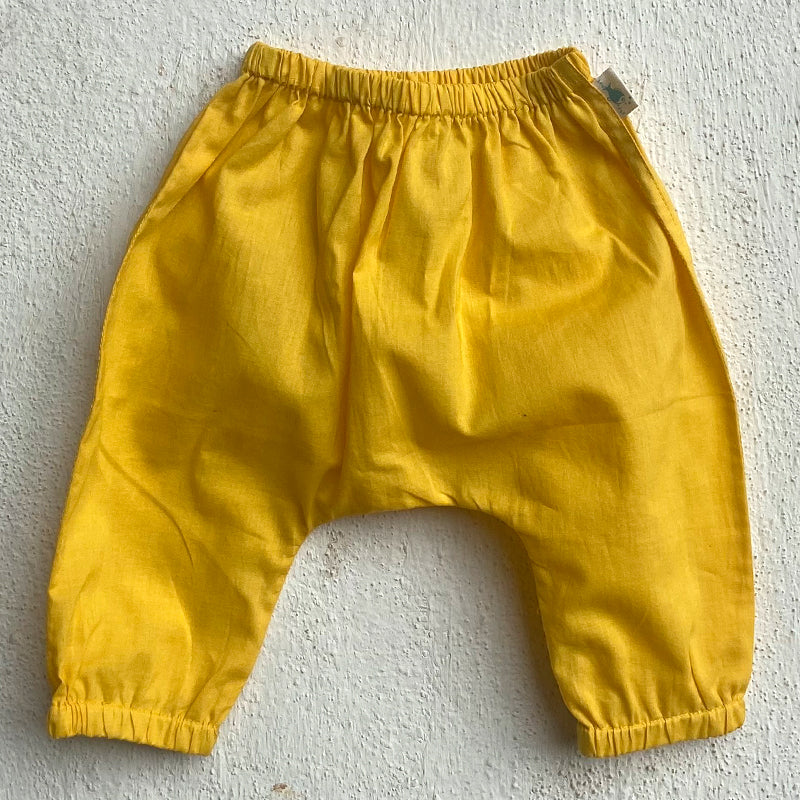 Organic Patang Kurta With Yellow Pants