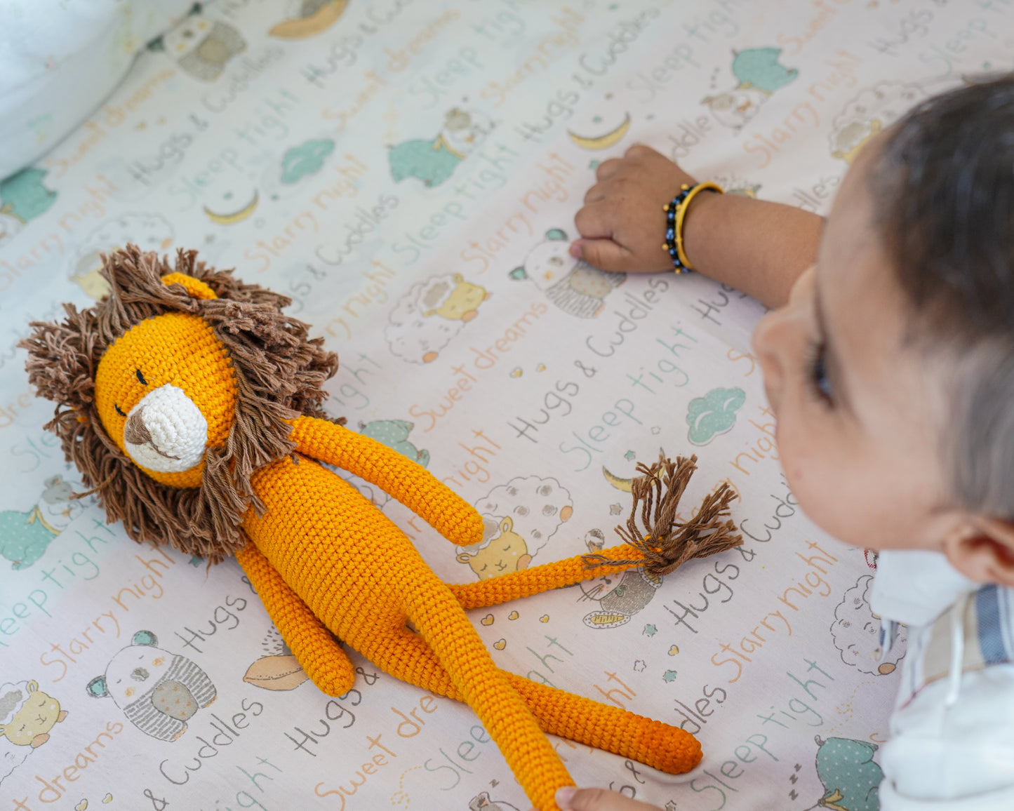Mango Man Crochet Doll - Leo the Lion