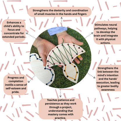 Little Stitcher Kit - Sewing Kit for Preschoolers