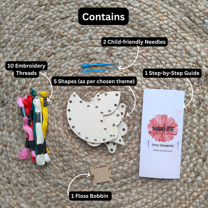 Little Stitcher Kit - Sewing Kit for Preschoolers