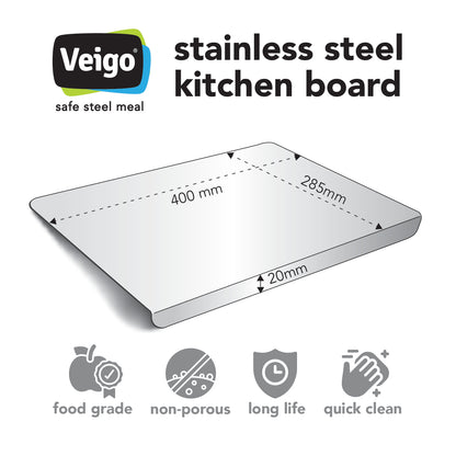 Veigo Houseware Steel Chopping Board