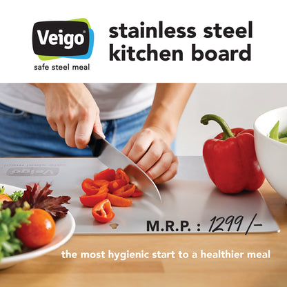 Veigo Houseware Steel Chopping Board