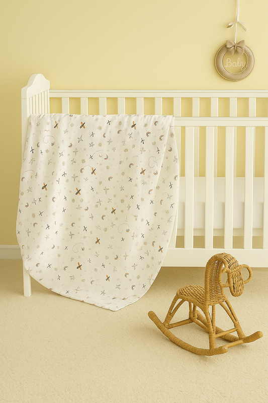 Muslin Cotton Baby Blankets in 6 layered & 8 layered thickness
