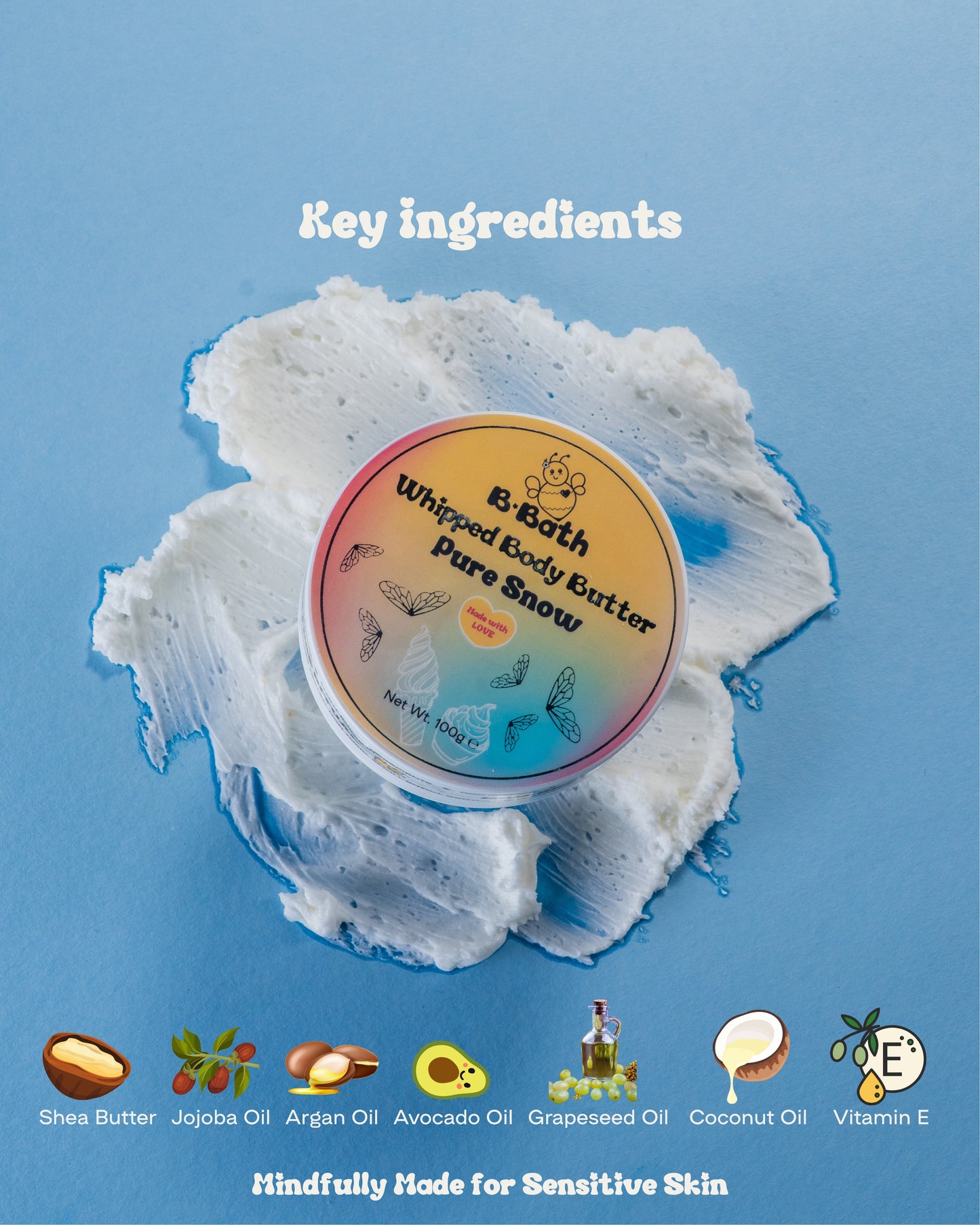 Bbath Pure Snow Whipped Body Butter