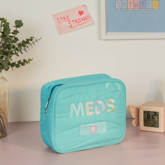 Little Keeper Pouch - Meds (Turquoise)