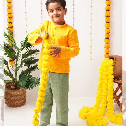 Genda Phool Boy - Kurta Pant Set for boys