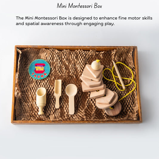Wooden Mini Montessori Box