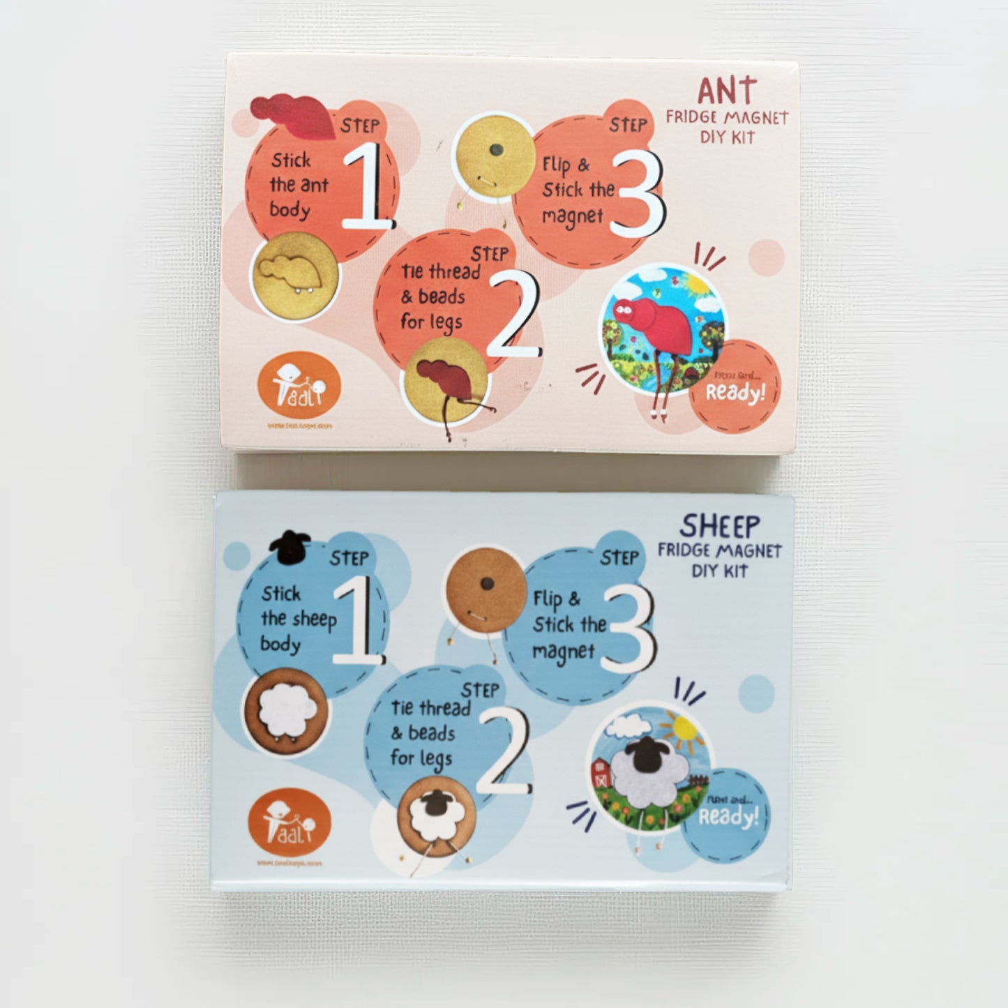 Taali Toys Fridge Magnet Kit for Kids (Pack of 2)