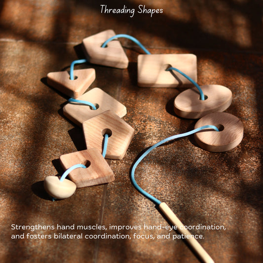 Wooden Threading Shapes