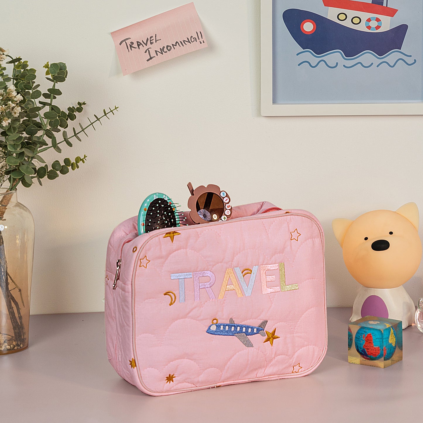 Little Keeper Pouch - Travel (Pink)