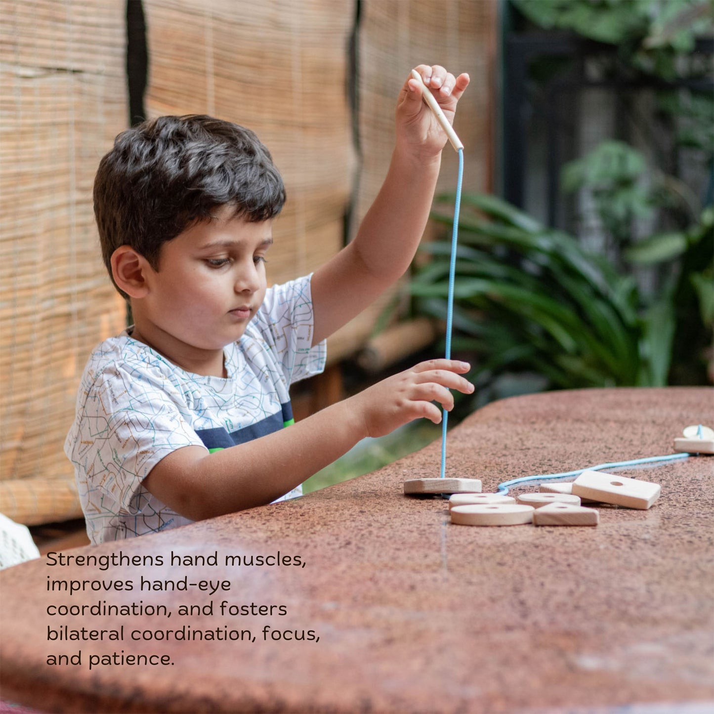 Wooden Threading Shapes
