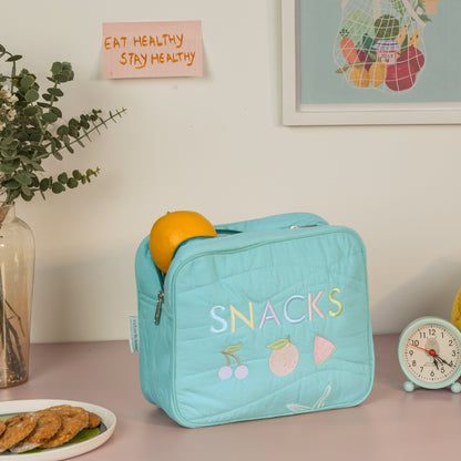 Little Keeper Pouch - Snacks (Turquoise)