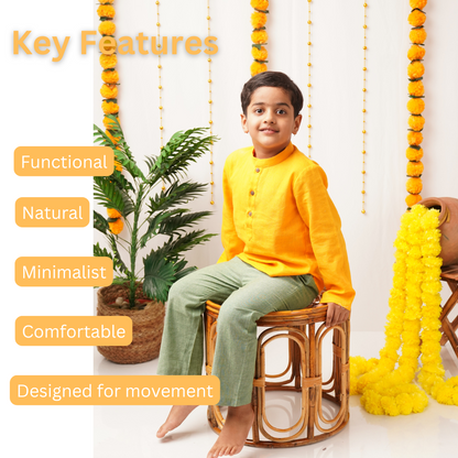 Genda Phool Boy - Kurta Pant Set for boys