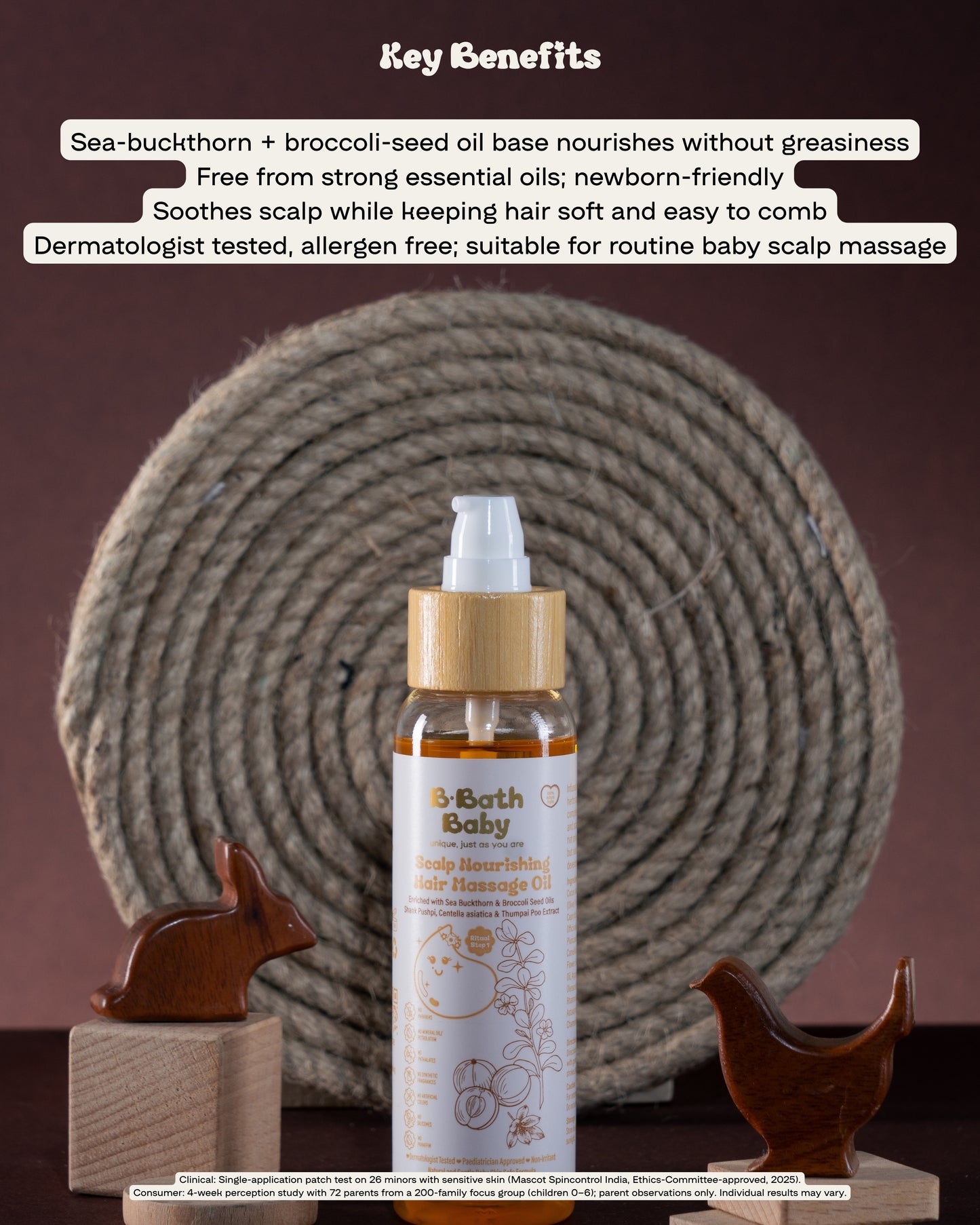 Bbath Scalp Nourishing Hair Massage Oil