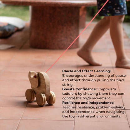 Wooden Ellie the Elephant
