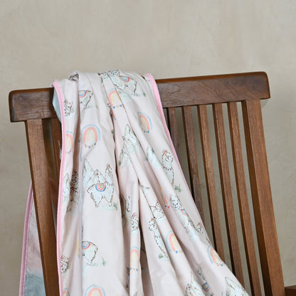 Ooh la Llama Reversible Blanket