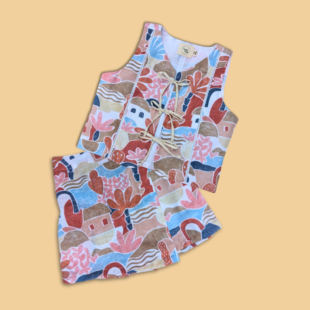 Tales from the Desert Waistcoat & Skorts (1-10 Years)