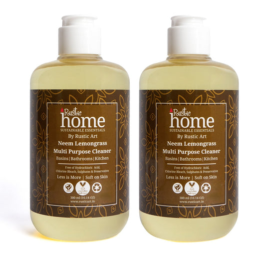 Rustic Art Neem Lemongrass Multipurpose Cleaner (300ml)