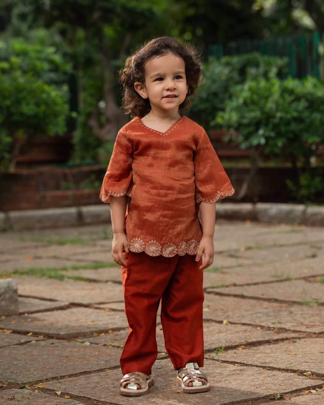 Rustic Dhoop Pant Set (0-10 Years)