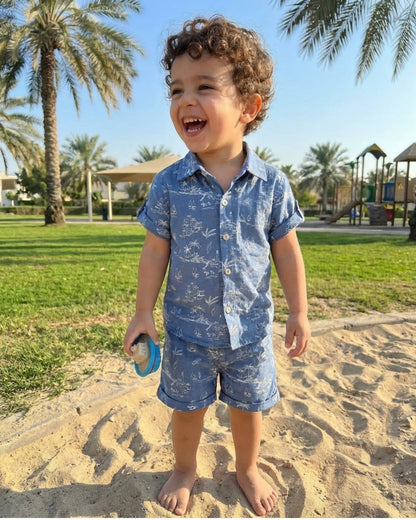 Summer Wanderers Blue Set Boys (0-5 Years)