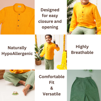 Genda Phool Boy - Kurta Pant Set for boys