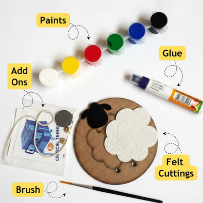 Taali Toys Fridge Magnet Kit for Kids (Pack of 2)