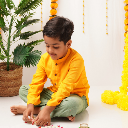 Genda Phool Boy - Kurta Pant Set for boys