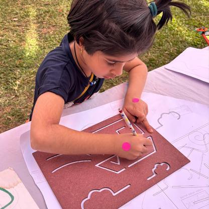 Taali Hastakshar - Handwriting Improvement Stencils - Set of 6