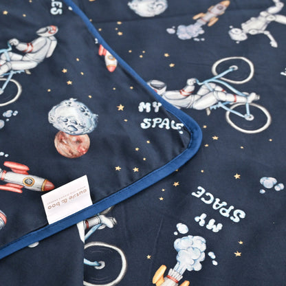 To The Moon And Back Reversible Blanket