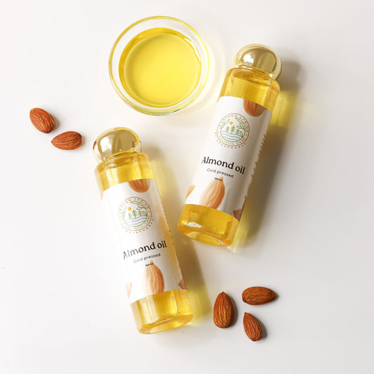 Earthen Spring Almond Oil Cold Pressed