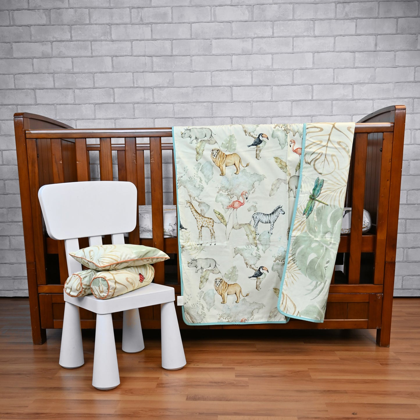 Baby It’s A Wild World - Crib Set of 4