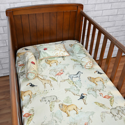 Baby It’s A Wild World - Crib Set of 4