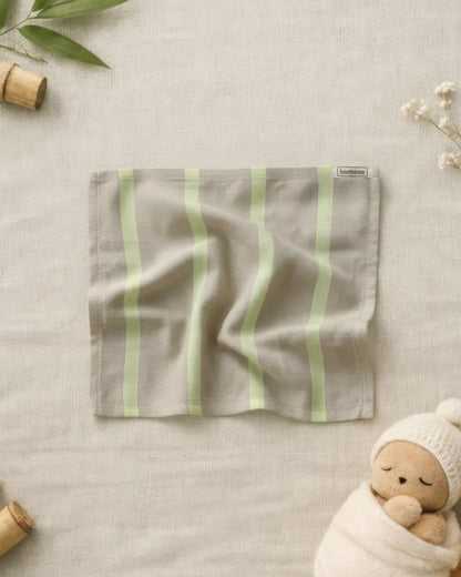 Bamboo Face Towel - Frosted Almond & Garden Glade (Combo)