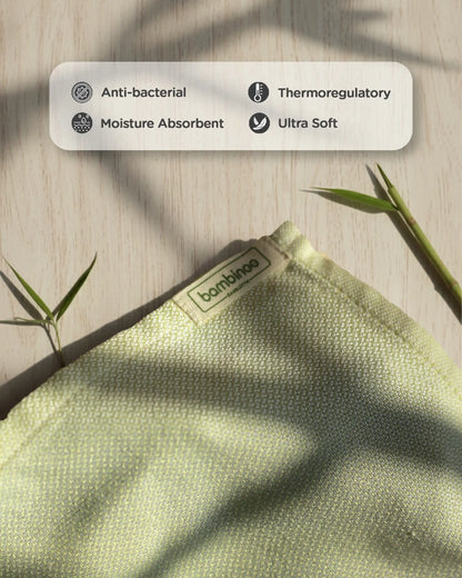 Bamboo Face Towel - Frosted Almond & Garden Glade (Combo)