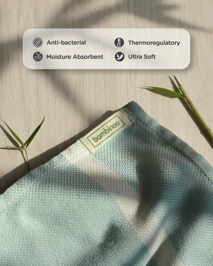 Bamboo Face Towel - Harbor Gray & Sweet Corn (Combo)