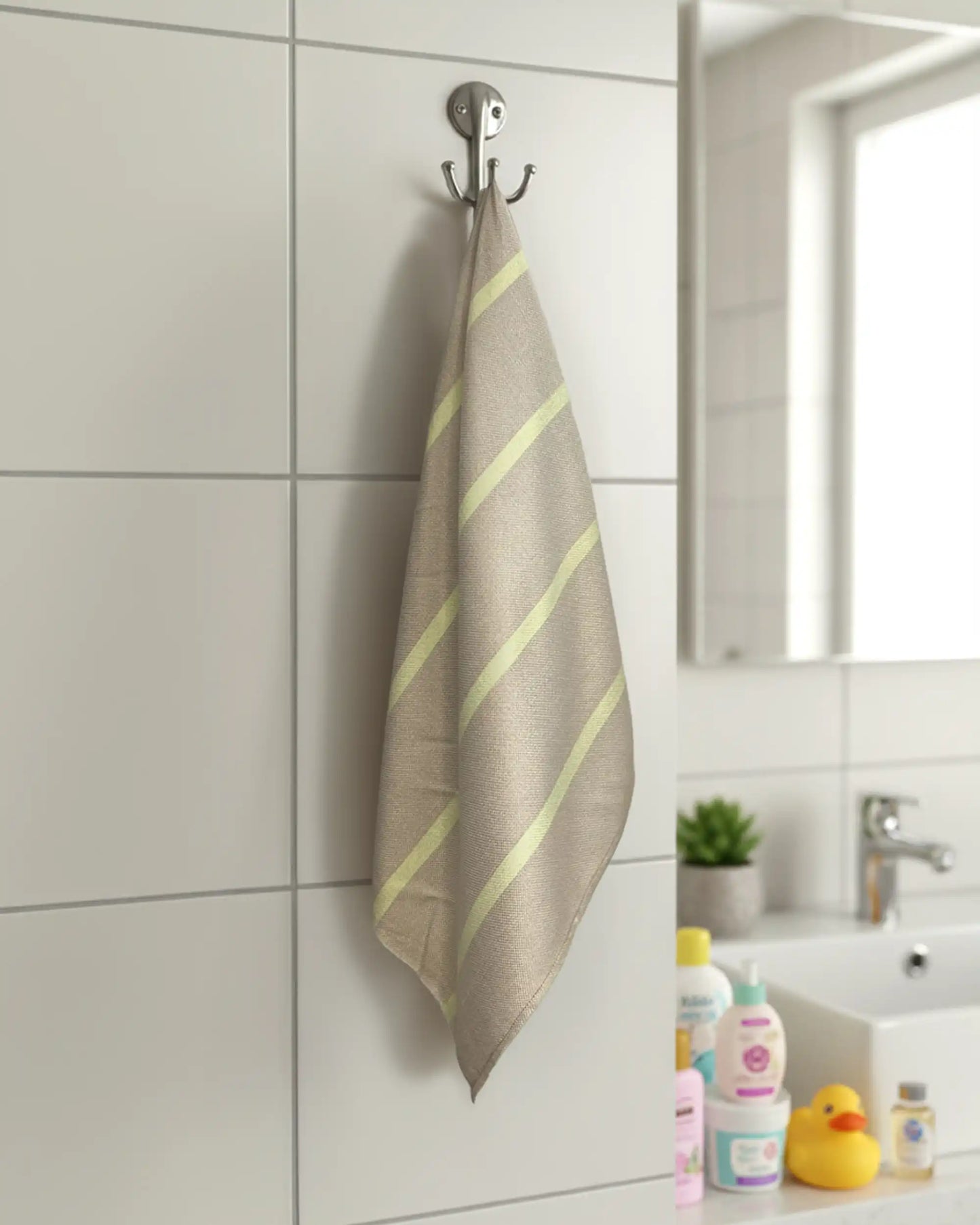 Bamboo Bath Towel - Frosted Almond