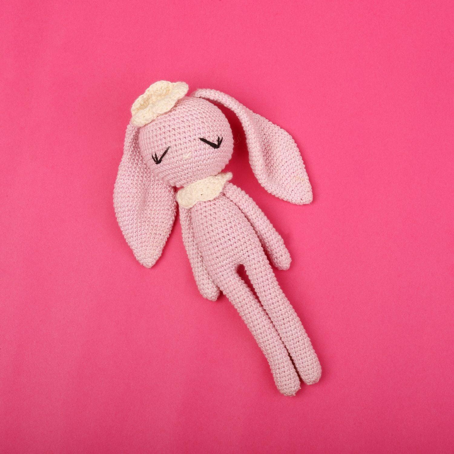 Crochet Doll for Babies | Miss English Rose - Bombay Toy Company
