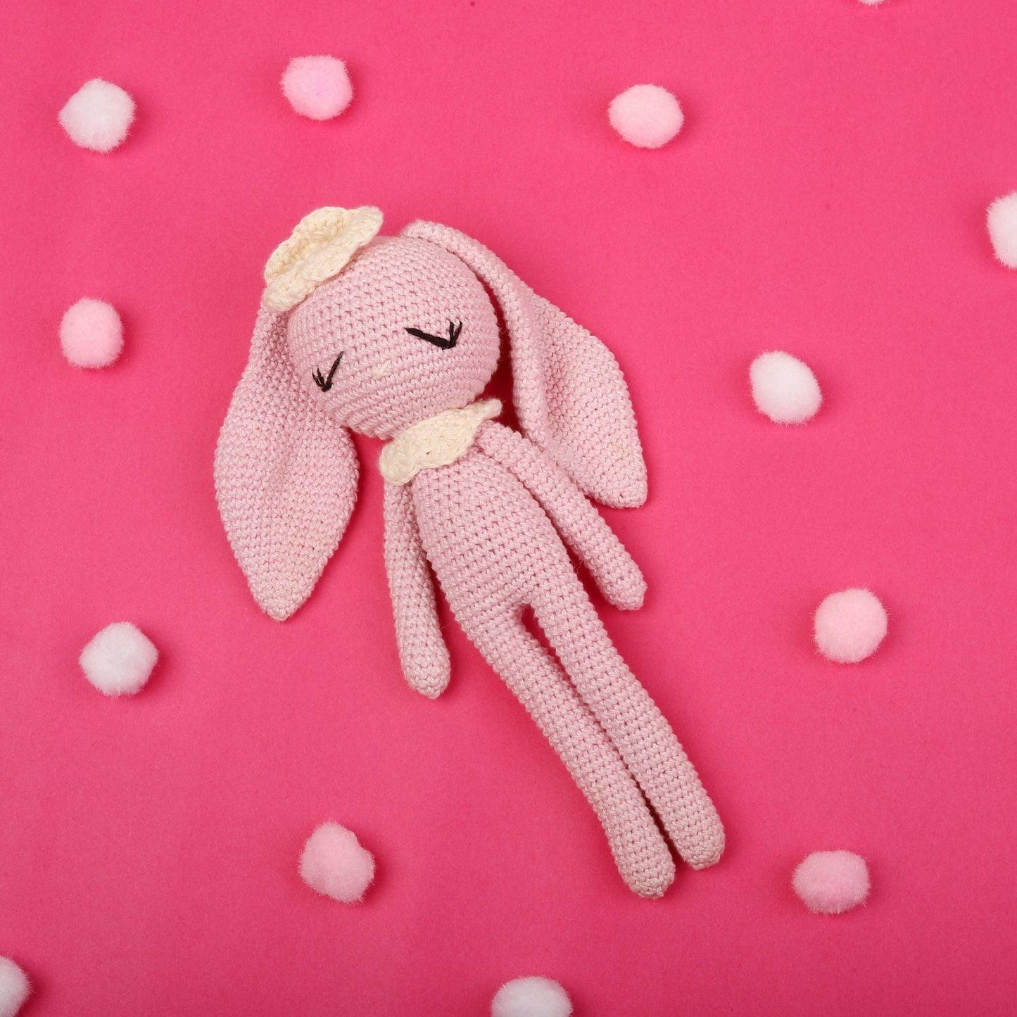 Crochet Doll for Babies | Miss English Rose - Bombay Toy Company
