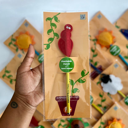Taali Plantable Pencil with Topper- Set of 5 Pencils