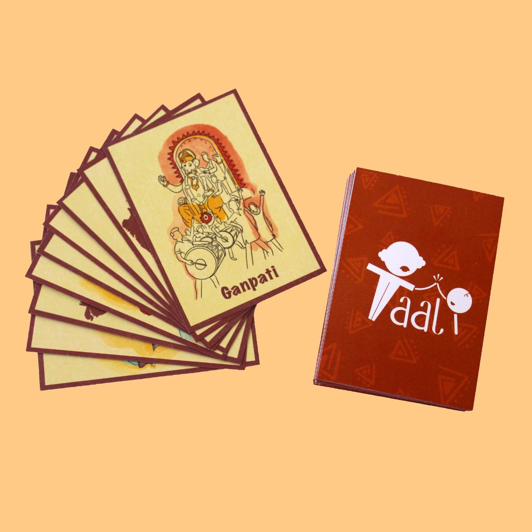 Taali Apna Tyohar Card Game- Indian States and Their Festivals Card Game - Set of 40 cards